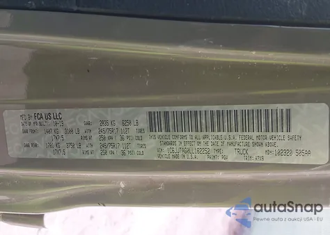 2020 Jeep Gladiator Sport S 4X4 из США, поврежденный, VIN 1C6JJTAG0LL162252